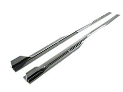 SuperAutoUSA Chin Spoiler Splitter; Gloss Black (24-26 Mustang)