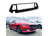 SuperAutoUSA GT Style Front Bumper Upper Grille Insert; Gloss Black (24-26 Mustang EcoBoost)