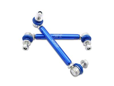 SuperPro Suspension HD Adjustable Front Sway Bar End Links (15-25 Mustang)