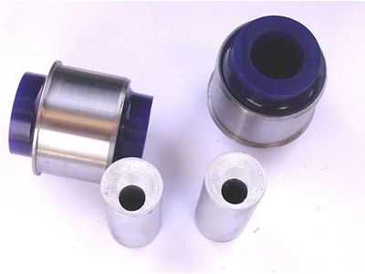 SuperPro Suspension Strut Bar To Chassis Mount Bushing Kit with Double Offset; Front (06-10 RWD Charger, Excluding Pursuit)