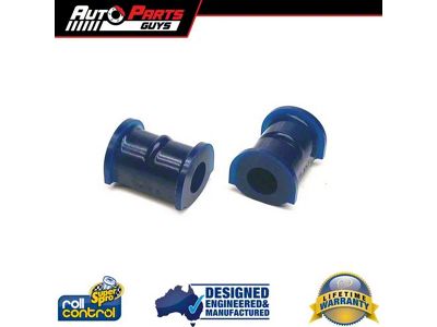 SuperPro Suspension Rear Sway Bar Mount Bushing Kit; 26mm (15-23 Mustang, Excluding Mach 1)