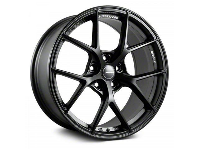 Superspeed Wheels RF05RR Matte Black Wheel; Rear Only; 20x10.5 (05-09 Mustang)