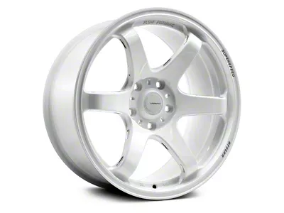 Superspeed Wheels RF06RR Speed White Wheel; 18x9.5; 38mm Offset (05-09 Mustang GT, V6)