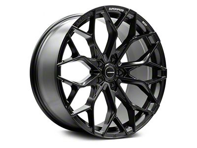 Superspeed Wheels RF07 Matte Black Wheel; 20x9 (05-09 Mustang)