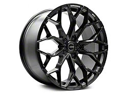 Superspeed Wheels RF07 Matte Black Wheel; Rear Only; 20x10.5 (05-09 Mustang)