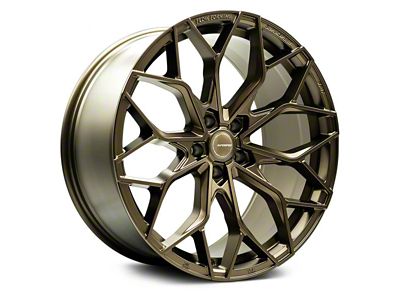 Superspeed Wheels RF07 Satin Bronze Wheel; Rear Only; 20x11 (06-10 RWD Charger)
