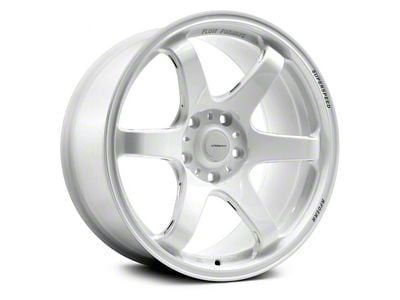 Superspeed Wheels RF06RR Full Paint Speed White Wheel; 18x9.5; 38mm Offset (10-15 Camaro LS, LT)
