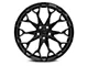 Superspeed Wheels RF07 Matte Black Wheel; Rear Only; 20x10.5 (10-15 Camaro)