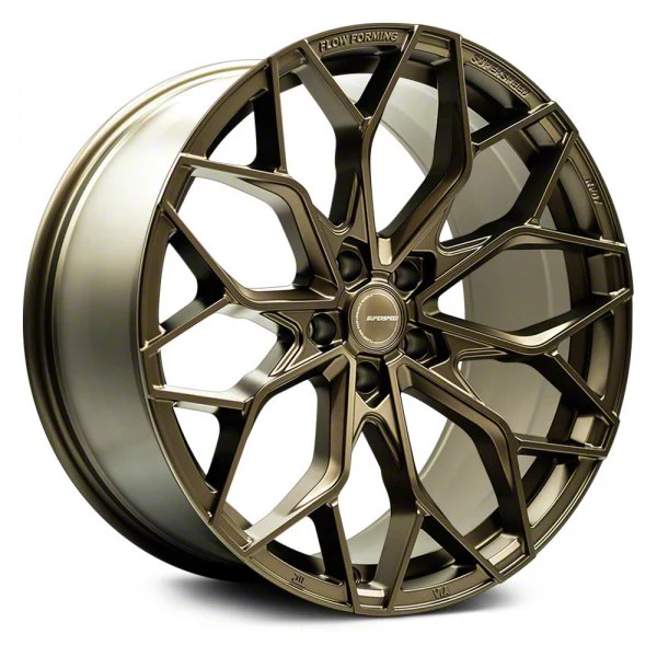 Spec-1 Camaro SPT-31 Matte Bronze and Black Lip Wheel; 20x9