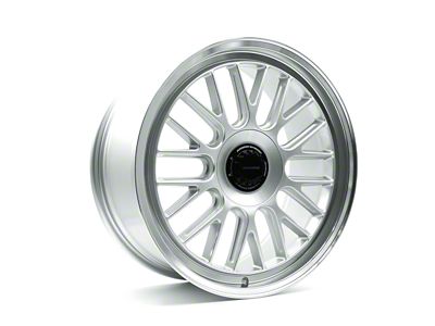 Superspeed Wheels RF01 NEO Machined Lip Silver Wheel; 18x8.5; 40mm Offset (10-14 Mustang GT w/o Performance Pack, V6)