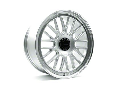 Superspeed Wheels RF01 NEO Machined Lip Silver Wheel; 18x9.5; 35mm Offset (10-14 Mustang)