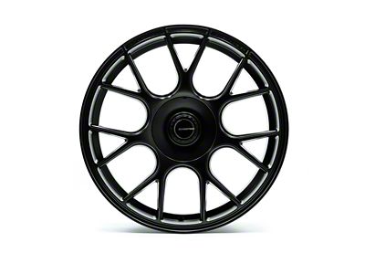 Superspeed Wheels RF01 Progressive Matte Black Wheel; 19x8.5; 45mm Offset (10-14 Mustang)
