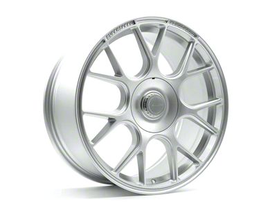Superspeed Wheels RF01 Progressive Speed Silver Wheel; 18x8.5 (10-14 Mustang)