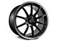Superspeed Wheels RF03RR Gloss Black Machined Wheel; 18x9.5 (10-14 Mustang GT w/o Performance Pack, V6)
