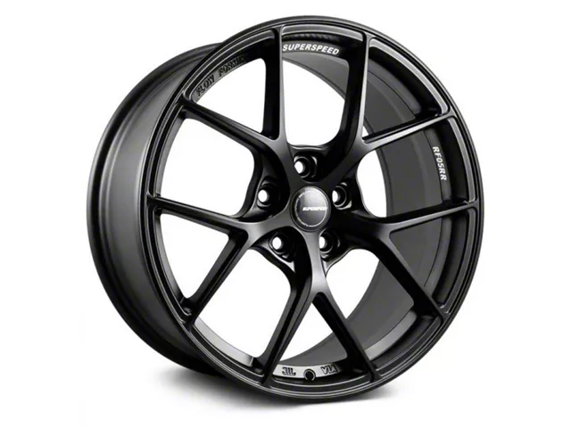 Superspeed Wheels RF05RR Matte Black Wheel; 19x8.5 (10-14 Mustang GT w/o Performance Pack, V6)