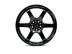 Superspeed Wheels RF06RR Matte Black Wheel; Rear Only; 19x10.5; 22mm Offset (15-23 Mustang GT, EcoBoost, V6)