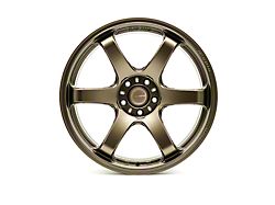 Superspeed Wheels RF06RR Satin Bronze Wheel; Rear Only; 19x10.5; 22mm Offset (15-23 Mustang GT, EcoBoost, V6)