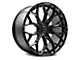 Superspeed Wheels RF07 Matte Black Wheel; Rear Only; 20x10.5 (15-23 Mustang GT, EcoBoost, V6)