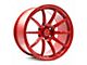 Superspeed Wheels RF03RR Hyper Red Wheel; 18x8.5 (2024 Mustang)