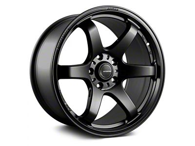 Superspeed Wheels RF06RR Matte Black Wheel; 18x9.5; 38mm Offset (24-25 Mustang EcoBoost w/o Performance Pack)