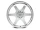 Superspeed Wheels RF06RR Speed White Wheel; 18x8.5 (2024 Mustang EcoBoost w/o Performance Pack)