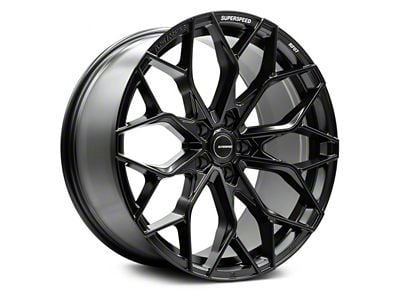 Superspeed Wheels RF07 Matte Black Wheel; 20x9 (2024 Mustang)