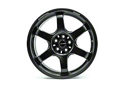 Superspeed Wheels RF06RR Matte Black Wheel; 17x8; 35mm Offset (94-98 Mustang GT, V6)