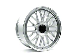 Superspeed Wheels RF01 NEO Machined Lip Silver Wheel; 18x9.5; 35mm Offset (99-04 Mustang)