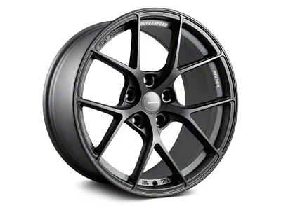 Superspeed Wheels RF05RR Matte Gunmetal Wheel; 18x9.5 (16-24 Camaro LS, LT, LT1)