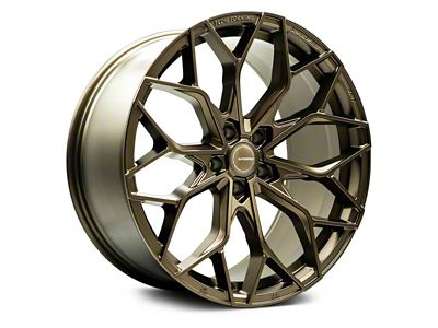 Superspeed Wheels RF07 Satin Bronze Wheel; Rear Only; 20x11; 25mm Offset (11-23 RWD Charger, Excluding Widebody)
