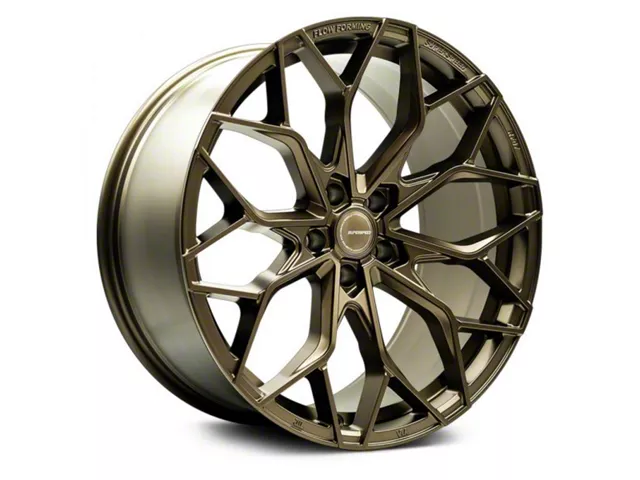 Superspeed Wheels RF07 Satin Bronze Wheel; Rear Only; 20x11 (11-23 RWD Charger, Excluding Widebody)