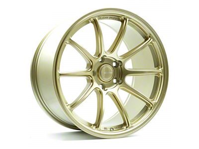 Superspeed Wheels RF03RR Gold Wheel; 18x8.5; 45mm Offset (15-23 Mustang GT, EcoBoost, V6)