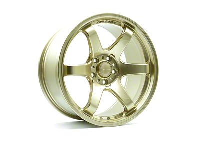 Superspeed Wheels RF06RR Gold Wheel; 18x9.5; 38mm Offset (15-23 Mustang EcoBoost w/o Performance Pack, V6)