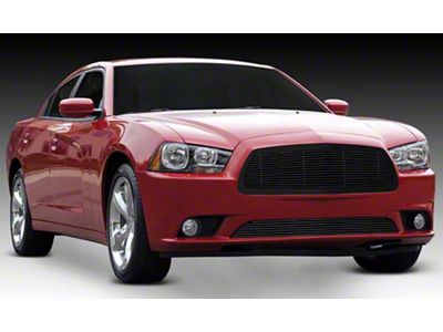 T-REX Grilles Billet Series Upper Grille; Black (11-14 Charger, Excluding SRT8 & Super Bee)