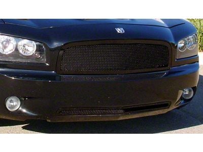 T-REX Grilles Upper Class Series Mesh Upper Grille; Black (06-10 Charger)