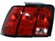 Axial Stock Replacement Tail Lights; Pair (99-04 All, Excluding 99-01 Cobra)