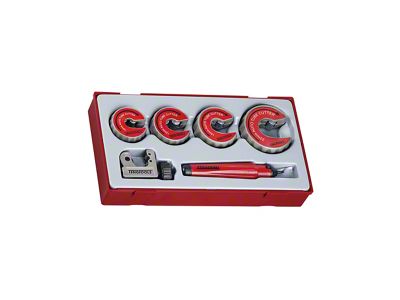 Teng Tools Pipe Cutter and Deburring Set; 6-Piece