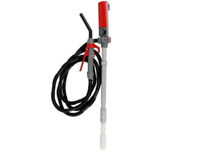 TeraPump Telescopic Battery Powered Fuel Transfer Pump; 10-Foot Hose