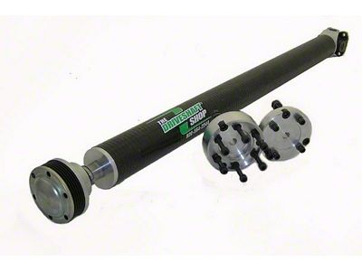 The Driveshaft Shop 3.25-Inch Carbon Fiber One Piece Driveshaft with 3-Bolt Transmission Flange (08-14 Challenger SRT8 w/ Automatic Transmission & SRT Hellcat Rear Differential)