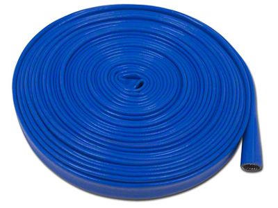 Thermo Tec Ignition Wire Heat Sleeve; 25-Foot x 3/8-Inch; Blue (Universal; Some Adaptation May Be Required)