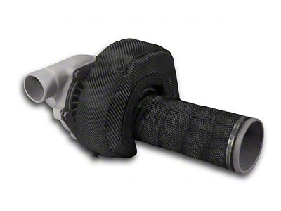 Thermo Tec Rogue Series T3 Turbo Heat Insulating Kit; Ricochet Black (Universal; Some Adaptation May Be Required)