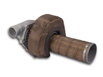 Thermo Tec Rogue Series T4 Turbo Heat Insulating Kit; Carbon Fiber (Universal; Some Adaptation May Be Required)
