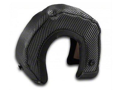 Thermo Tec Rogue Series T4 Turbo Heat Shield; Ricochet Black (Universal; Some Adaptation May Be Required)