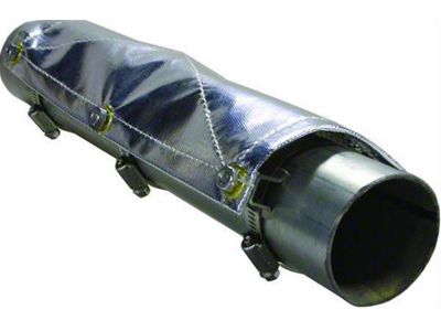Thermo Tec Clamp On Exhaust Heat Shield; 1-Foot x 4-Inch (Universal; Some Adaptation May Be Required)