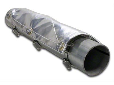 Thermo Tec Clamp On Exhaust Heat Shield; 1-Foot x 6-Inch (Universal; Some Adaptation May Be Required)