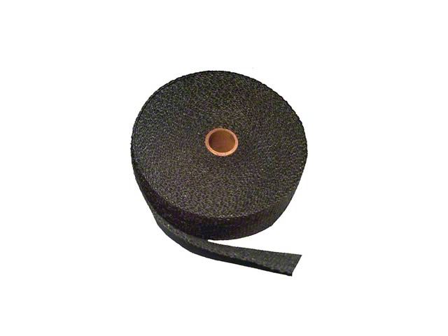 Thermo Tec Exhaust Wrap; 15-Foot x 1-Inch; Graphite Black (Universal; Some Adaptation May Be Required)