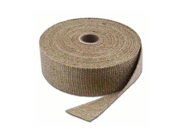Thermo Tec Exhaust Wrap; 50-Foot x 2-Inch; Natural Color (Universal; Some Adaptation May Be Required)