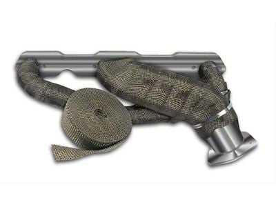Thermo Tec Rogue Series Exhaust Wrap; 50-Foot x 1-Inch; Carbon Fiber (Universal; Some Adaptation May Be Required)