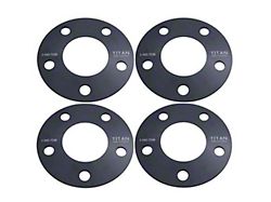 Titan Wheel Accessories 3mm Hubcentric Wheel Spacers; Set of Four (94-25 Mustang)