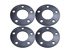 Titan Wheel Accessories 5mm Hubcentric Wheel Spacers; Set of Four (94-25 Mustang)